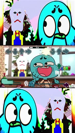 Friday Night Funkin The Grieving Of Friday (TWWWOG FNF Mod) It's Clown VS Gumball in Clown Eyes