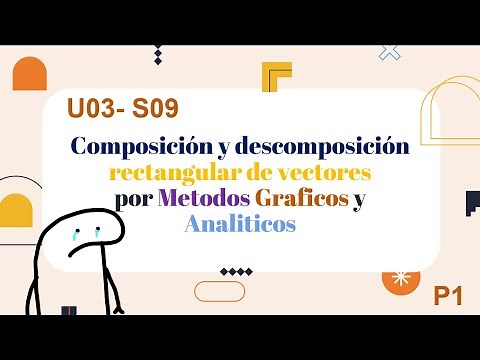 U03-S09 Composición y descomposición rectangular de vectores por Metodos Graficos y Analiticos P1