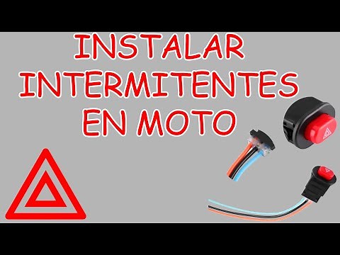 Como Poner Boton de Intermitentes en Motocicleta Tutorial