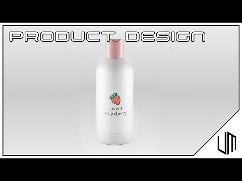 Product Design in Blender: Shampoo Bottle
