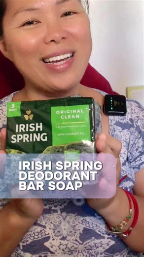 Irish Spring Original Clean Body Soap with Flaxseed Oil 12-Hour Deodorant Bar Soap 3.7 oz. Pack of 6 #irishspring #soap #bathsoap #deosoap #deodorantsoap #bodyodor #bathessentials #mustbuy #recommendedsoap #viralproducts