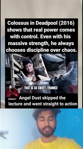 Deadpool (2016), the thing about Colossus is that he’s truly a gentle giant. He’s incredibly