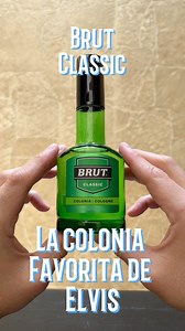 Brut Classic, una fragancia súper clásica con notas de albahaca, anís, lavanda, bergamota, lima, geranio, sándalo entre otras. Un aroma retro pero delicioso. Era el favorito de Elvis Presley 😎 #perfume #fragrance #fragancia #perfumeaddict #perfumeadictos #elvis #elvispresley #brut #elvisforever | Olor de mis Olores