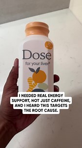Dose for your Liver is a clinically-backed 2oz liquid shot made for real life. No powders, no gimmicks: just ingredients you actually recognize, like turmeric, milk thistle, and ginger. Each serving delivers the equivalent of 17 cold-pressed turmeric shots in one simple supplement. ✔️ Supports healthy liver enzyme levels ✔️ Aids digestion and helps maintain steady energy levels ✔️ Tastes delicious, like orange juice. One shot a day. Easy to stay consistent with. No complicated routine. Support y