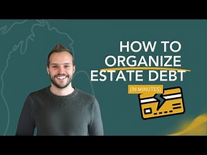 Executor Spreadsheet: How to Track Estate Debts When Settling An Estate