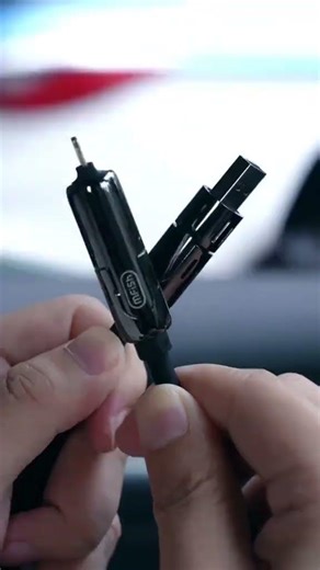 I really hope everyone with a car get this 4-in-1 charging... #Shorts #techman1231