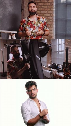 Excerpt from my YouTube “3 Looks With 1 Soft Box.”