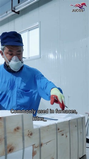 Ceramic Fiber Module Manufacturing Process | Lightweight Furnace Lining #thermalinsulation