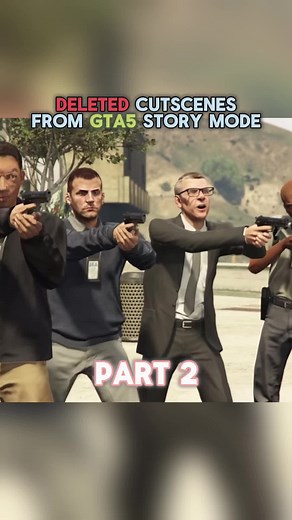 Deleted Cutscene from #gta5storymode #gta5 #gtadeletedscene #deletedscene
