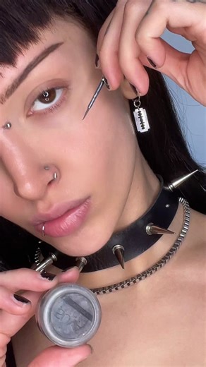 Cybergoth Eyeliner Art: Graphic Liner Tutorial