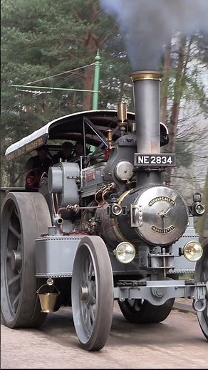 New Build Traction Engine at Beamish Museum