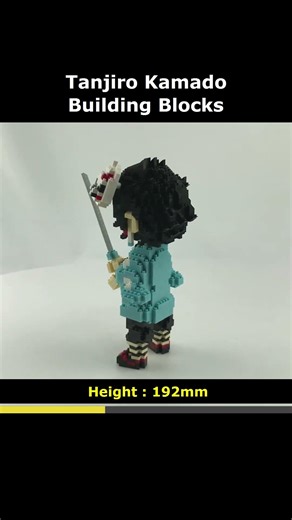 Tanjiro P2116 Blocks #Tanjiro #UBP #P2116 #Holy_Slayer #Demon_Slayer #Lego #MiniBlock #NanoBlock