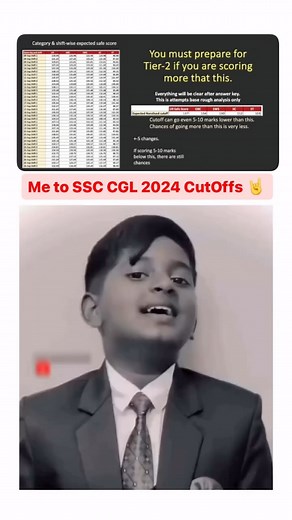 SSC Preparations (CGL+CHSL+CPO) and Railways Exams | 137 (+-5 marks) -Safe Score for UR SSC CGL 2024 Aspirants 🎯🎯🎯Download all the RRB NTPC 2021 107 Shifts from this link with Complete... | Instagram