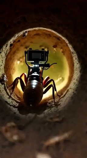 We Put a Camera in an Ant Hole… Here’s What Happened 🐜