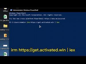 Windows / microsoft office actived free useing command by tusso