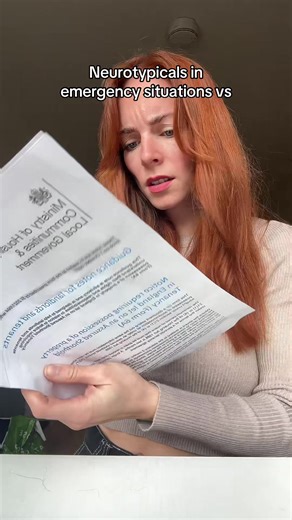 Can you relate? 🫠 Also did I hit myself with that paper into my eye? Maybe. You’ve seen nothing. #adhd #neurotypical #adhdcheck #neurodivergent #adhdstrengths