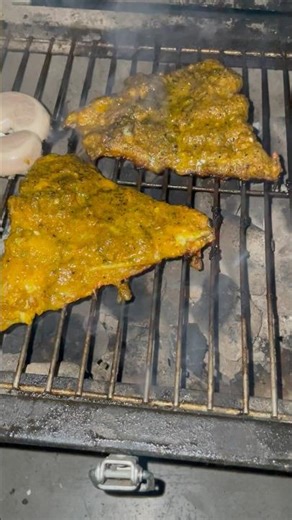 Fish barbecue recipe in barbecue smoker roasted fish Ytshorts cuisine mughlai healthydiet weightloss