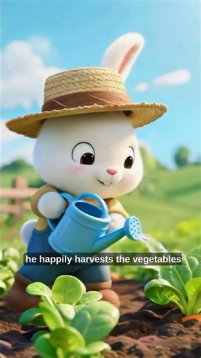 Momo Finds a Surprise Seed! 😲🌱🐰