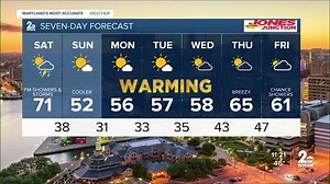 WMAR-2 News Weather at 11