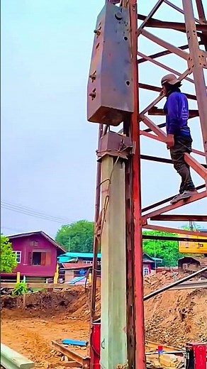 Pre-Stressed Concrete Pile Driving