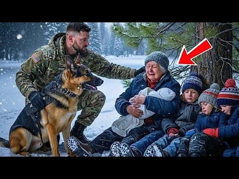 A Soldier and His K9 Found a Crying Grandmother and Her Children in a Blizzard — The Endin