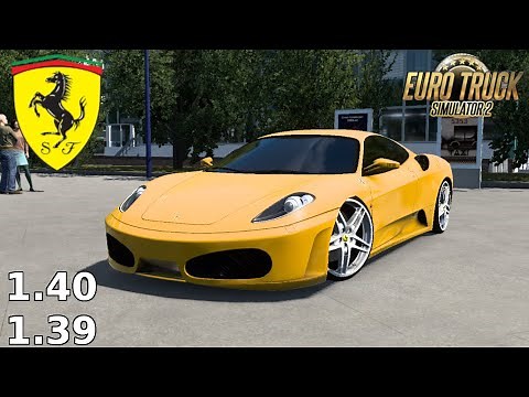 (ETS2 1.39-1.40) Ferrari F430 + Test Drive | Euro Truck Simulator 2 Mods