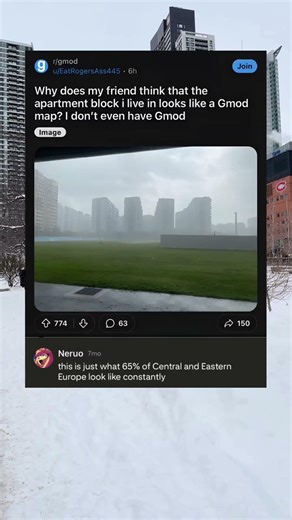 Apartment Block Looks Like Gmod Map Eastern Europe 🏢 #GarrysMod #EasternEurope