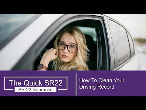 How To Clean Your Driving Record