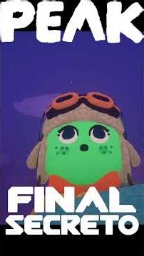 How to unlock the SECRET ENDING in Peak #peak #peakgame #secretending #guide