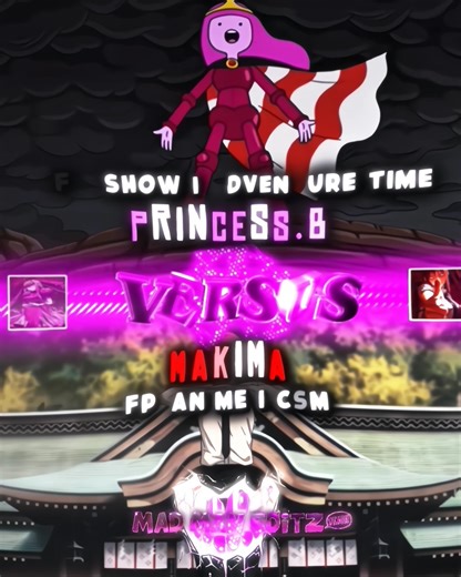 Princess bubblegum vs makima | #makima #adventuretime #chainsawman #edit #anime #wisedit #fypシ