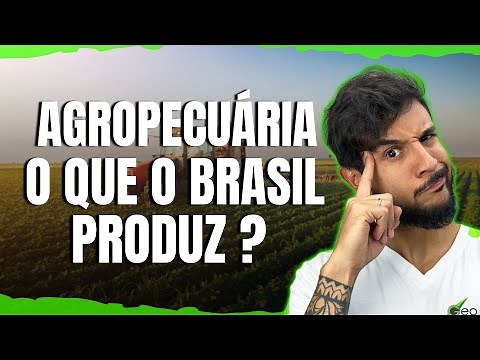 AGROPECUÁRIA: O QUE O BRASIL MAIS PRODUZ? - GEOBRASIL