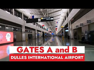 IAD ✈️ Airside Gates A and B | Dulles International Airport | Dulles, VA