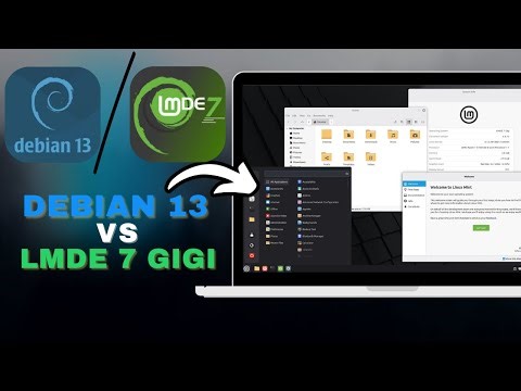 Debian 13 Trixie vs LMDE 7 Gigi Which Linux Distro Won 2025 in SECONDS!