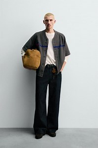 CHAMPION ® X ZARA PRINTED BASEBALL SHIRT