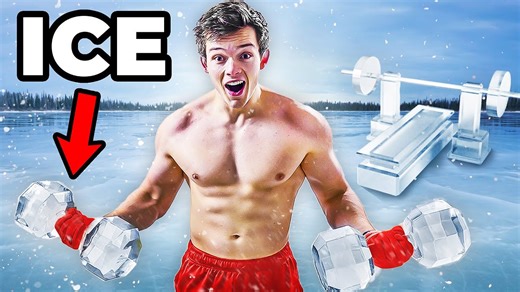 I Built the World’s First Gym Made Entirely of ICE