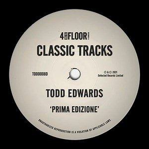 Todd Edwards - Prima Edizione