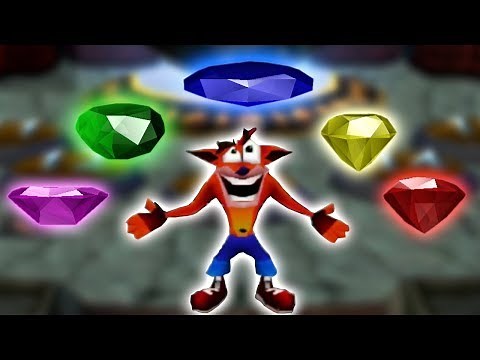 Crash Bandicoot 3 All Color Gems