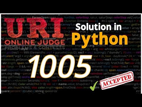 URI Solution in Python: 1005 - Average 1 | Python | URI Solution