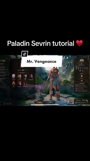 @Кой Here is the tutorial you requested! ☺️♥️ im sorry it took me so long to get it out! #baldursgate3 #paladin #pc #tutorial #character