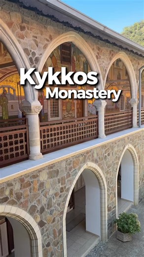 Kykkos Monastery 🥰 #cyprusinsta #cyprusadventures #troodosmountain #kykkos #kykkosmonastery | Cyprus Adventures