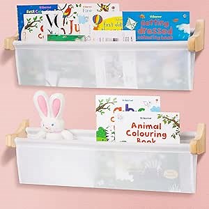 Volnamal Kids' Bookshelf Set of 2