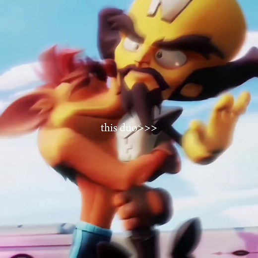 chaotic duo #crashitsabouttime #crash4 #twinsanity #crashlover #crash #bandicoot #neo #cortex #villain #crashitopro #twinsanity #fyp #foryou #chaotic #slay #parati
