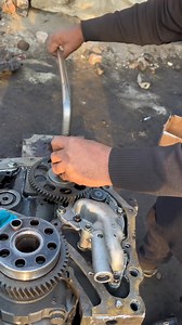 J4 Engine Oil Pump Pressure Checking | Expert Mechanic Diagnostic Test #engine #truck #repair #mechanic | Skills man
