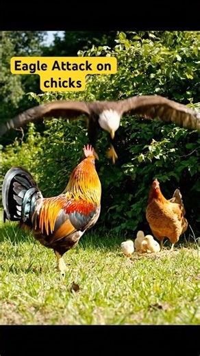 Eagle Attacks on chicks!New Short!shor feed!SK Vlogs