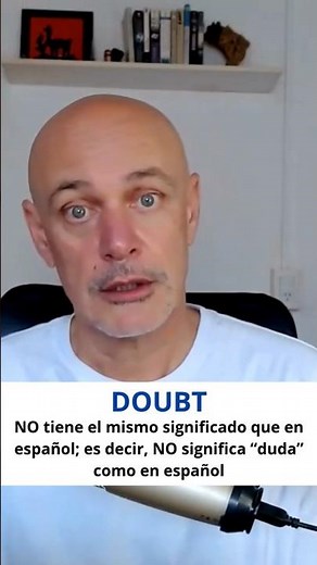 NO digas “I HAVE A DOUBT” para decir “TENGO UNA DUDA” | Inglés Conversacional #englishtips