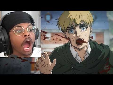 ImDontai Reacts to Armin Getting Shot || Attack On Titan