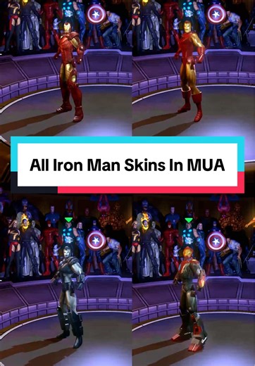 Which Iron Man Skin Was Your Favorite In Marvel Ultimate Alliance?