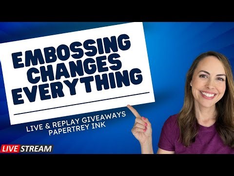 3 Embossing Techniques That Change Your Cards | Masculine Ideas