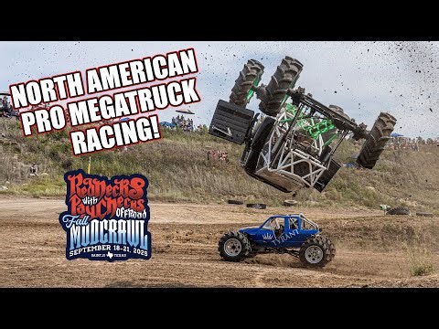 Rednecks with Paychecks Fall Mudcrawl 2025 North American Mega Truck Series Racing Highlights