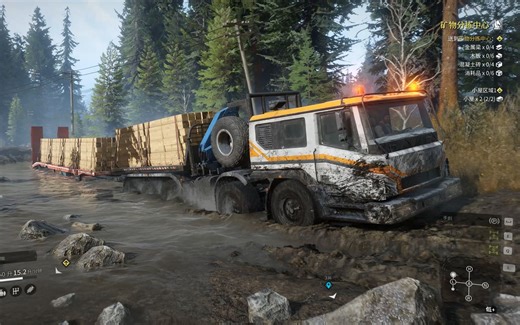 【雪地奔驰】货物管理BUG 超详细教程 再也不用来回跑100躺了 建造矿物分拣中心 育空DLC